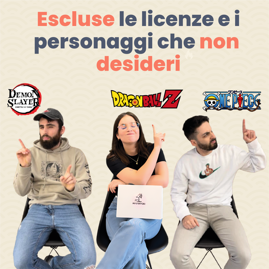 La scatola misteriosa di statuette manga ㊙️