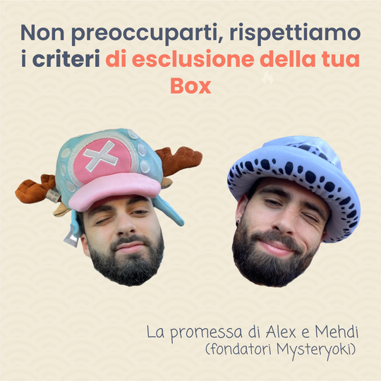 La scatola misteriosa di statuette manga ㊙️