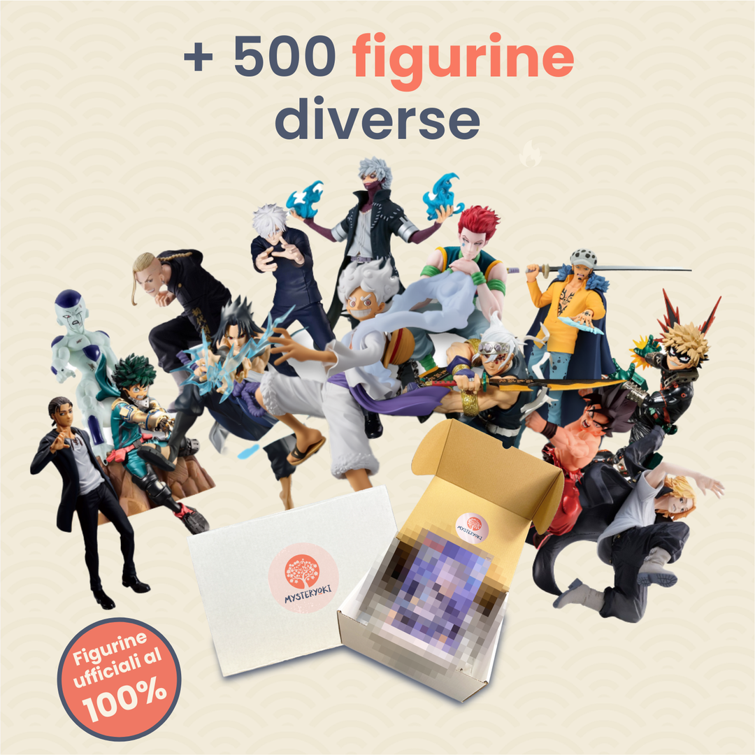 La scatola misteriosa di statuette manga ㊙️