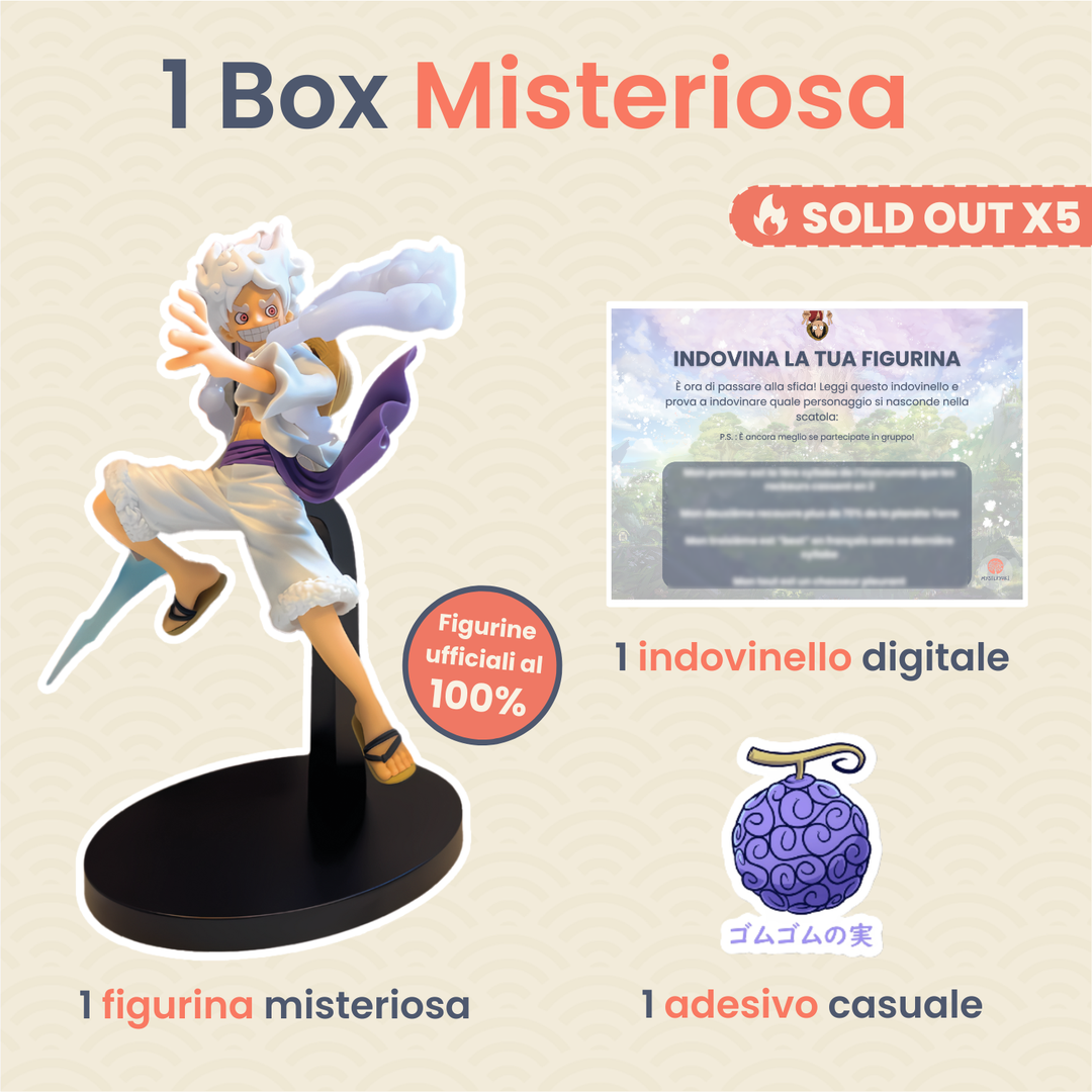 La scatola misteriosa di statuette manga ㊙️